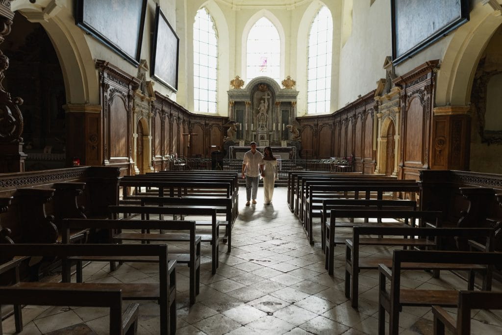 Intérieur de l'église de Hautvillers